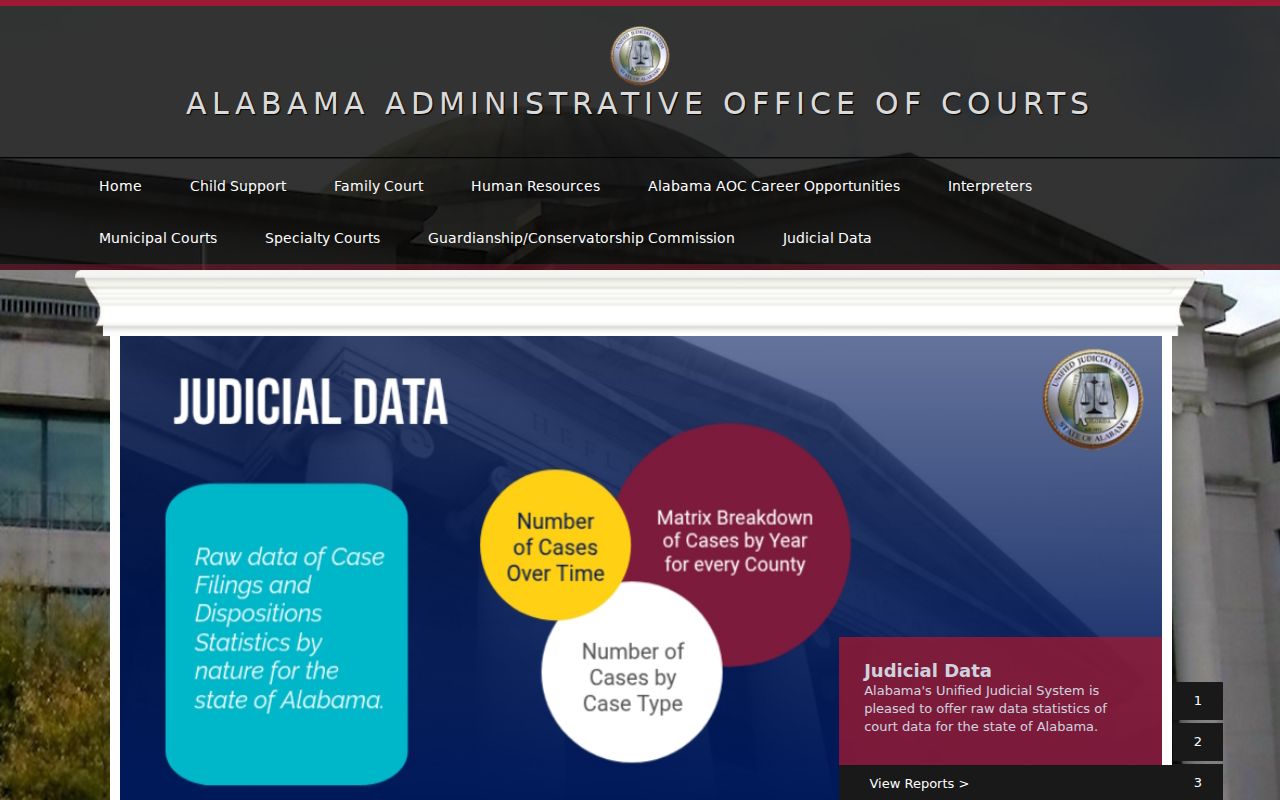 Alabama court services for Baldwin County docket access