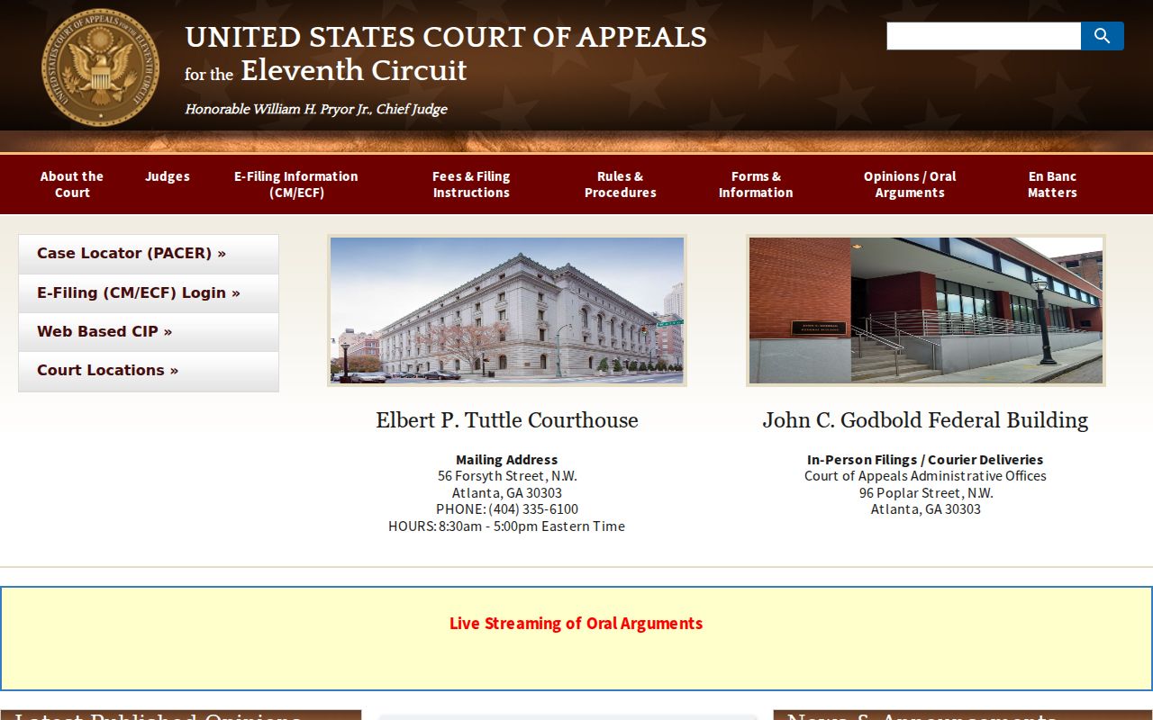 Baldwin County civil docket federal appeals court