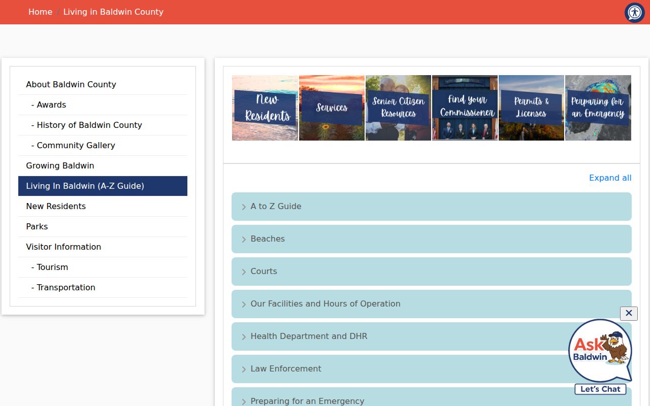 Baldwin County court dates assistance directory